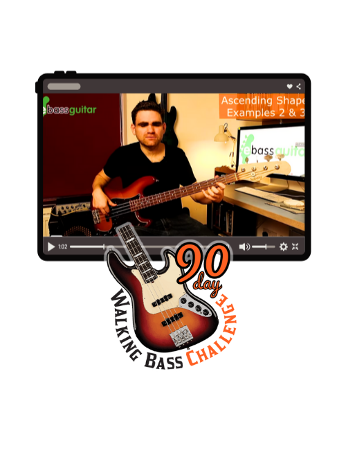 90-Day Walking Bass Challenge - Lite