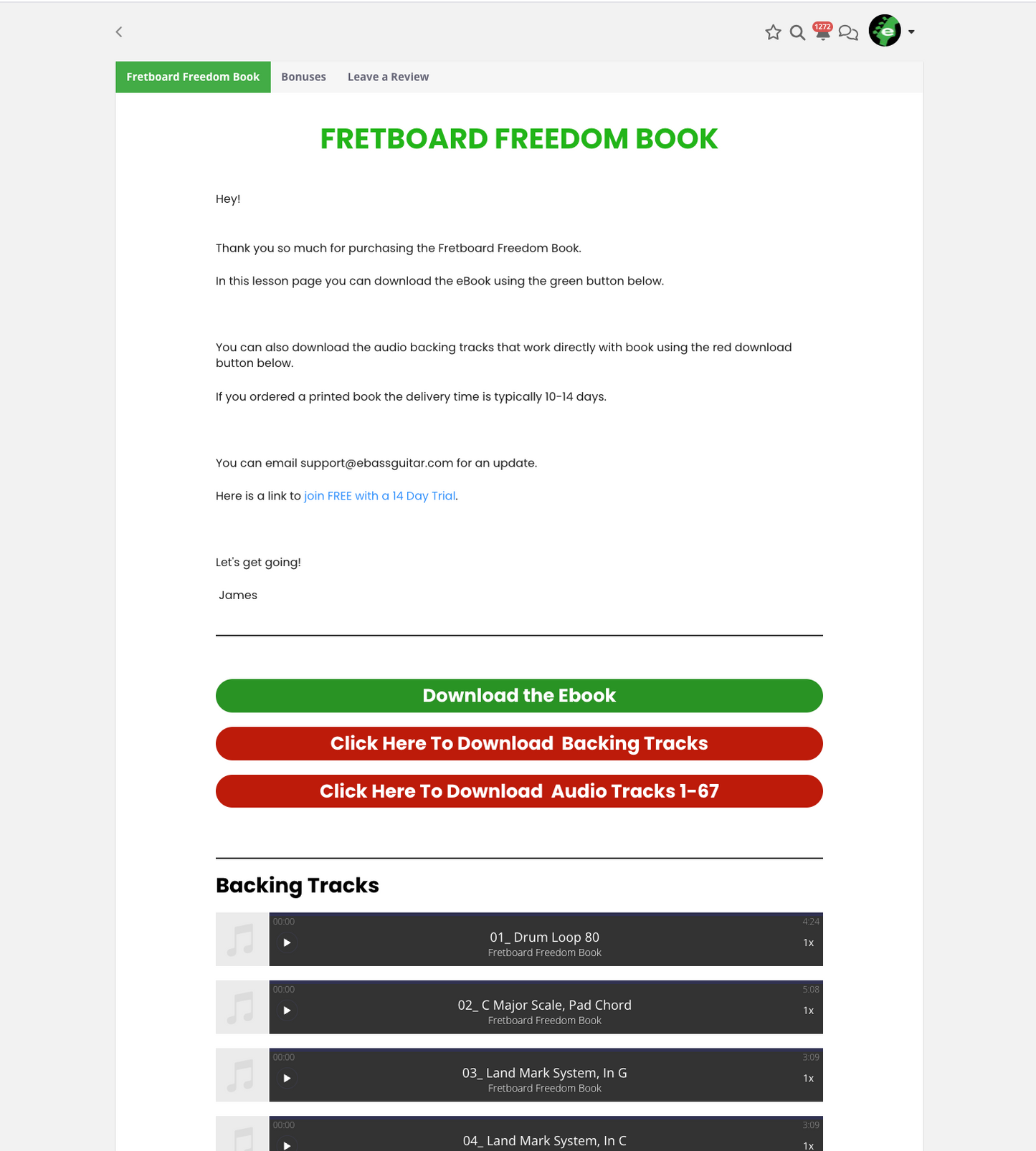 Fretboard Freedom Book