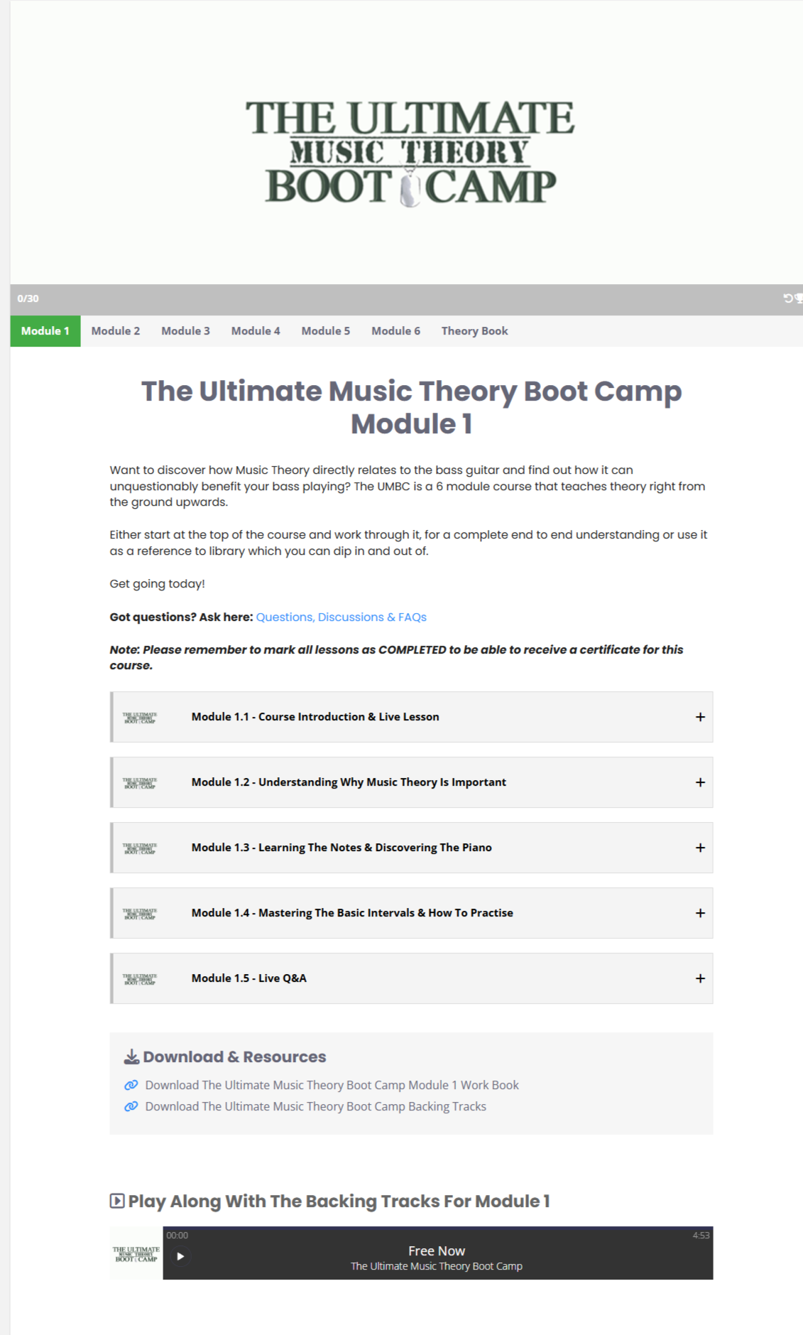The Ultimate Music Theory Boot Camp