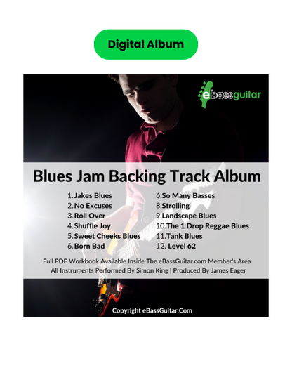 Blues Jam - Digital Backing Track Album