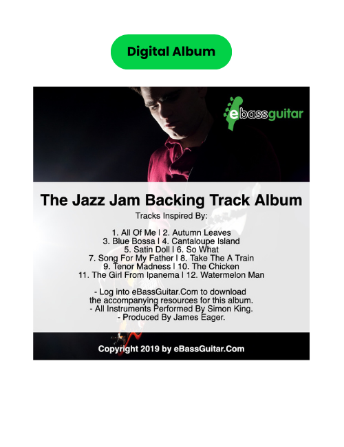 Jazz Jam Volume 1 - Digital Backing Track Album
