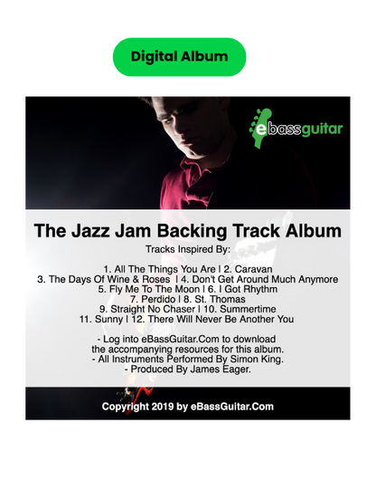 Jazz Jam Volume 2 - Digital Backing Track Album