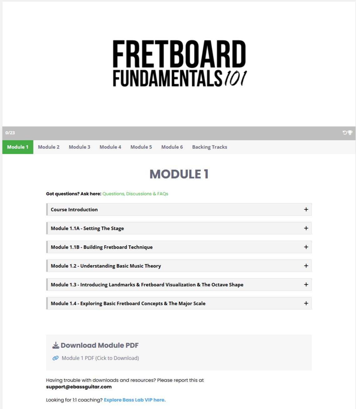 Fretboard Fundamentals 101